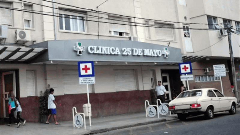 El hombre fallecido estaba internado en la clínica privada 25 de Mayo de Mar del Plata.
