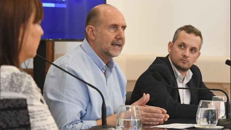 El gobernador Perotti actualizó la situación de la provincia. 