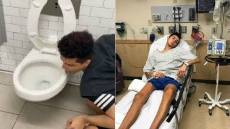 Al joven le fueron suspendidas las cuentas en todas las redes sociales.