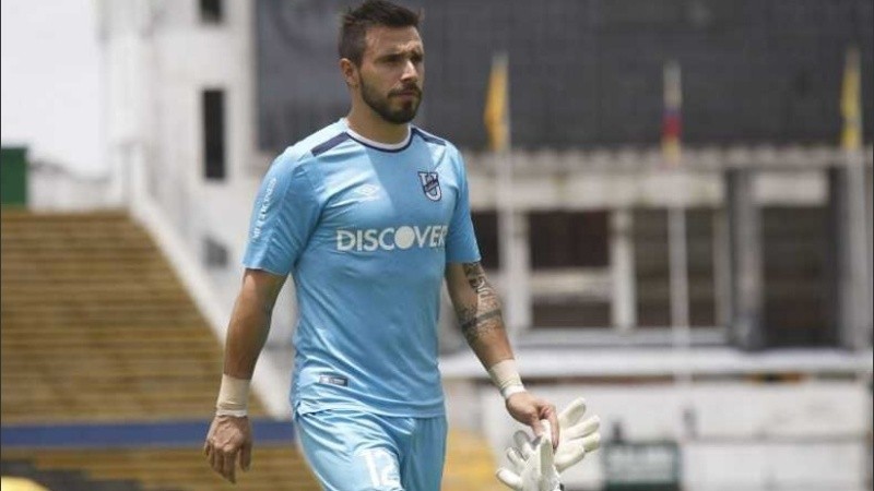 Galíndez surgió en Rosario Central. Tiene 32 años.