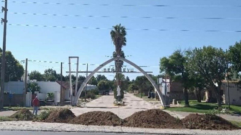 El pueblo santafesino está cerrado por coronavirus.