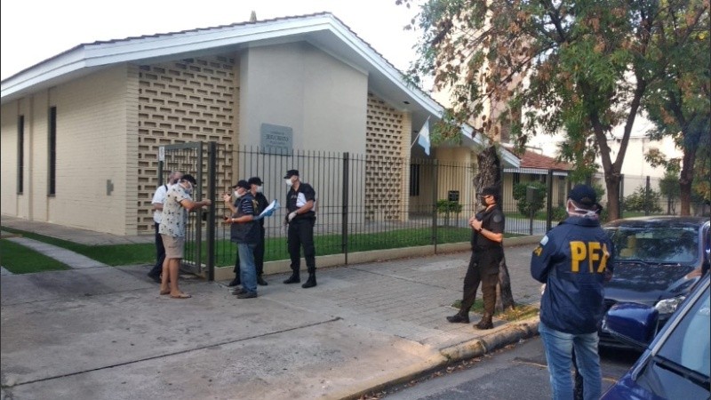 Los misioneros lograron finalmente partir pero reprogramaron su vuelo.