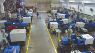 Aunque está parada, Liliana se activó para producir marcarillas.