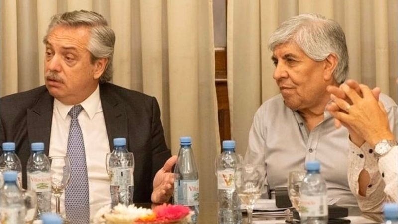 Moyano aseguró que Fernández suele consultarlo. 