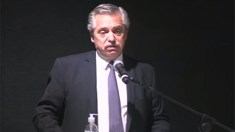 El presidente Alberto Fernández volvió a referirse al impacto económico del coronavirus