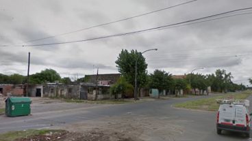 Avellaneda y Doctor Riva, la zona donde se produjo el siniestro fatal.