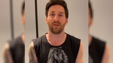 La cuenta oficial de Newell´s publicó un video en Twitter en el que se ve a Lionel Messi muy chiquito desplegándose en la cancha.