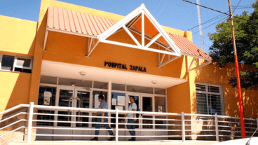 El hospital de Zapala, en Neuquén, donde se produjo un nuevo deceso.