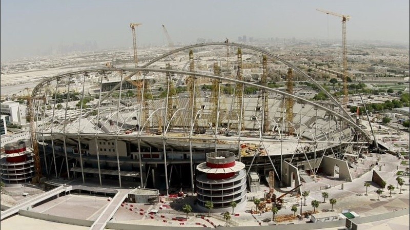 Uno de los magníficos estadios qataríes.