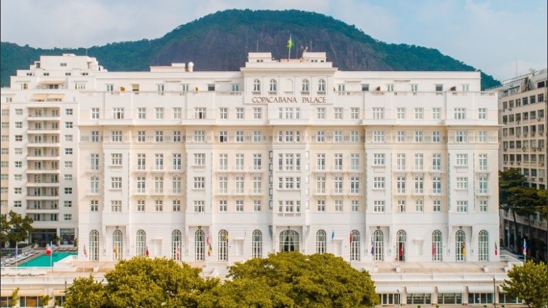 El majestuoso hotel Copacabana Palace.