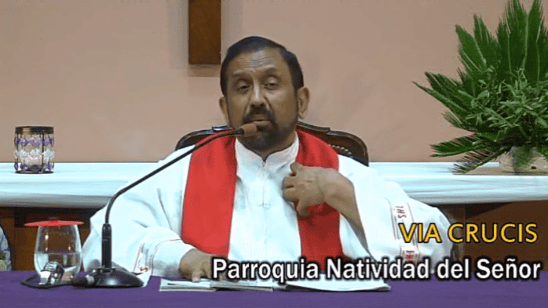 Un Vía Crucis distinto: las imágenes de la ceremonia online.