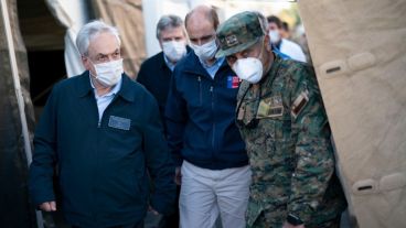 El presidente de Chile dio la cifra de contagiados por coronavirus.
