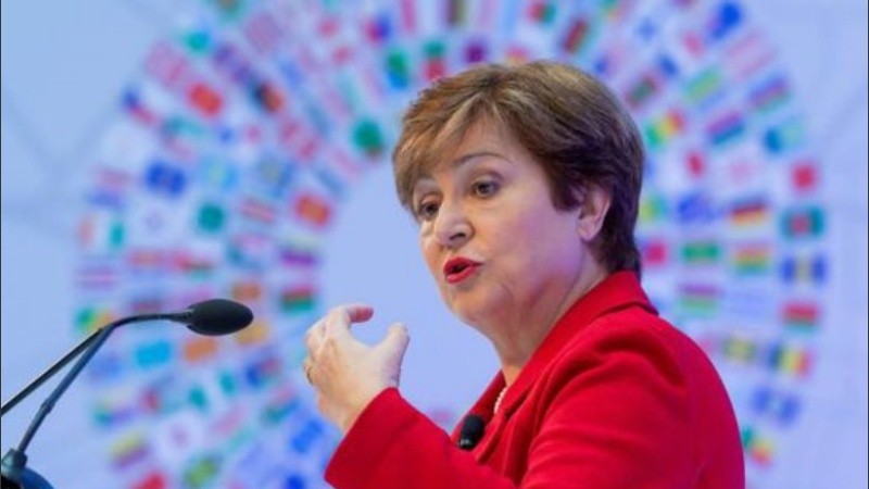 La directora gerente del Fondo Monetario Internacional (FMI), Kristalina Georgieva.