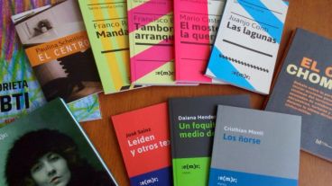 Parte del catálogo de la Editorial Municipal de Rosario.