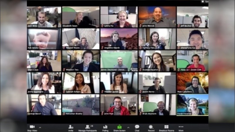 La plataforma se propagó mundialmente como herramienta de comunicación en tiempos de cuarentena.