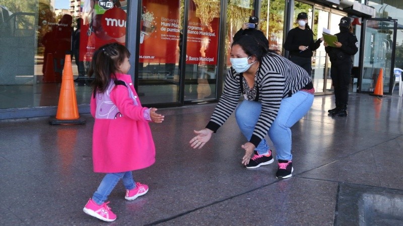 Dana y la carrera más esperada después un mes sin ver a su mamá.