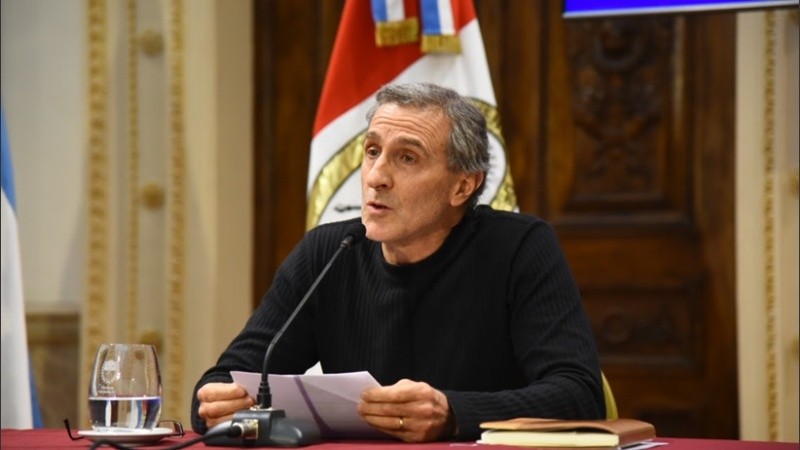 Patricio Huerga presentó el documento provincial.