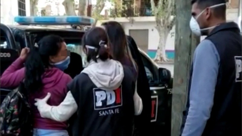 Las mujeres quedaron detenidas en un allanamiento este miércoles y luego liberadas.