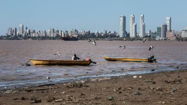 Una vista del centro de la ciudad desde la Rambla Catalunya.