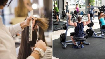 Peluquerías y gimnasios piden ayuda.