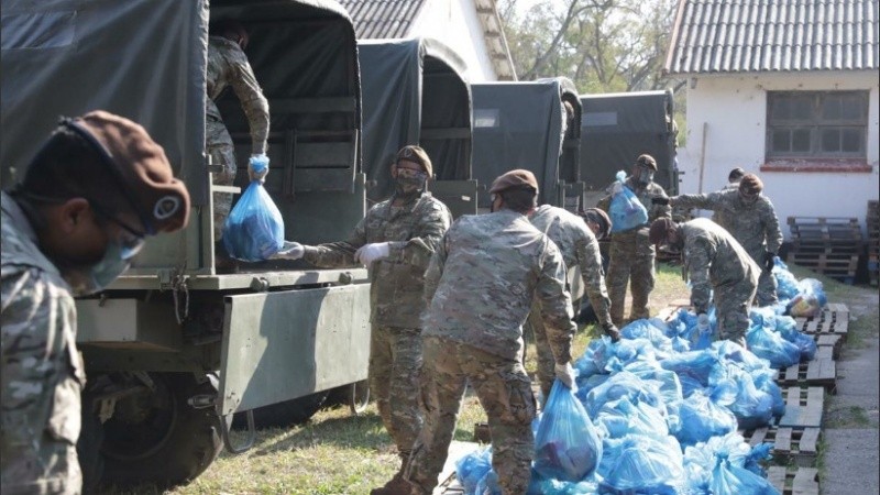 Bolsones. Rossi explicó que el país está dividido 