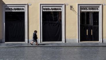 Una postal de las calles de Roma en plena cuarentena.