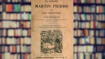 Una de las tantas ediciones de "El gaucho Martín Fierro".