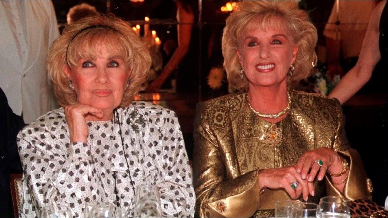 Mirtha y Goldy hace unos años.