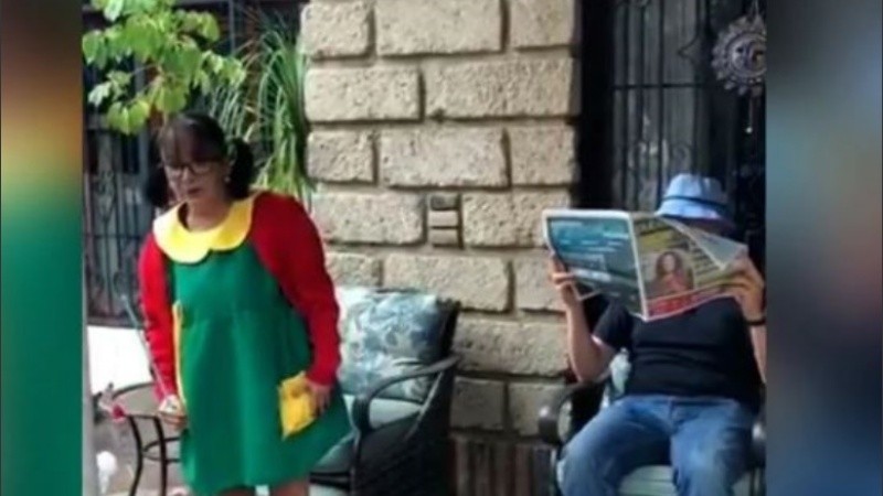 El video obtuvo miles de reproducciones en Facebook, casi diez mil “Me gusta”.