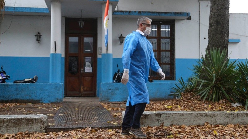 Uno de los médicos que atendió al preso en la Comisaría 15ª.