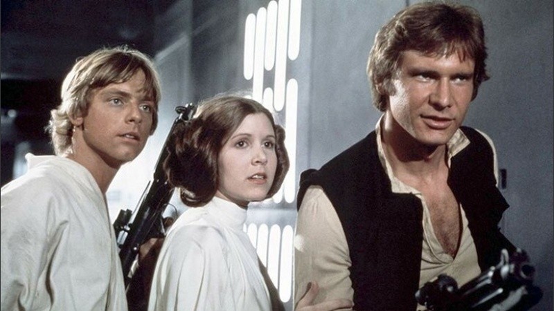 Los orígenes: Luke Skywalker, la Princesa Leia y Han Solo.