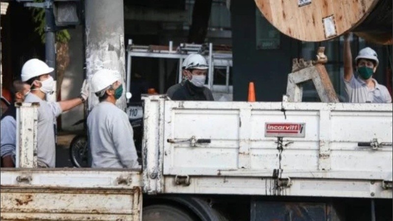 En algunas localidades se habilitan obras privadas de hasta cinco trabajadores.