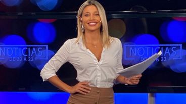 Sol Pérez defendió su rol de conductora de noticiero.