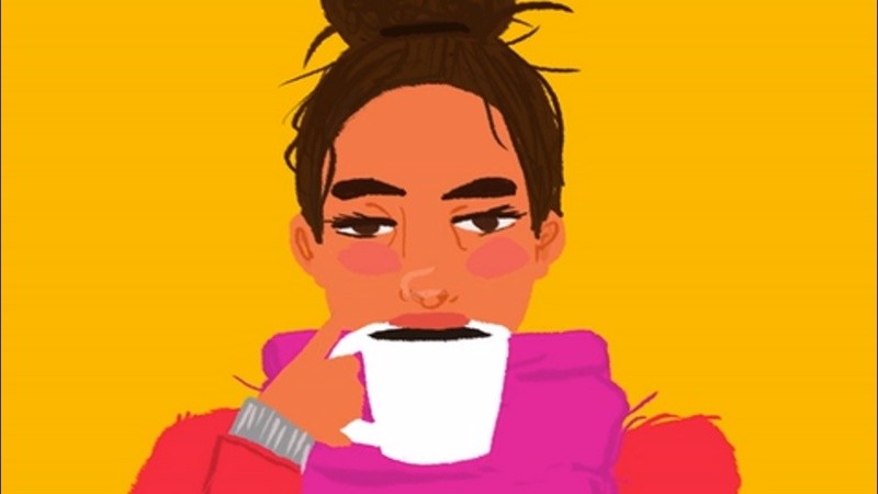 Mucho frío, hasta en casa.