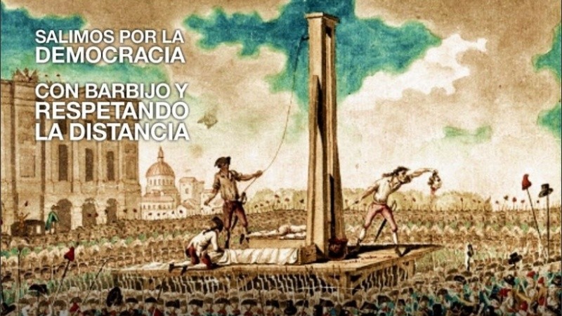 La Justicia investiga quién está detrás de la convocatoria.