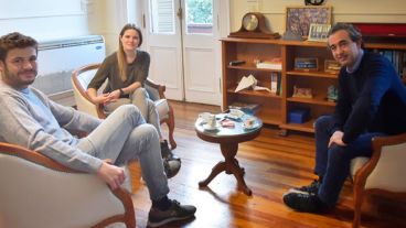 Javkin se reunió con Tepp y Monteverde, y respaldó la iniciativa.