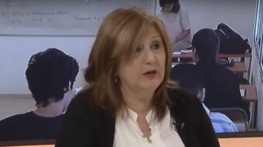 La ministra de Educación de Santa Fe, Adriana Cantero.