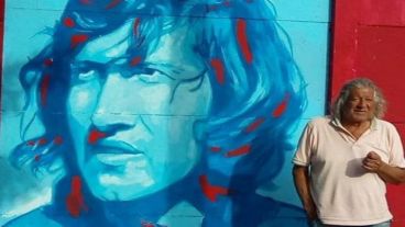 La foto con la que Sain ilustró su mensaje.