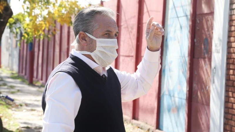 Marcelo Lewandowski, periodista deportivo, senador provincial e hincha.