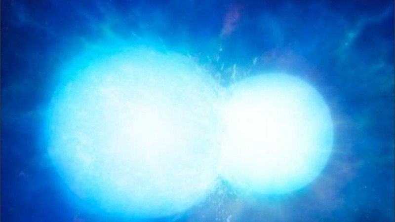 El trabajo permitió observar que la estrella se mueve a muy alta velocidad.