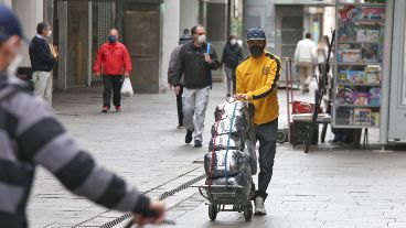 Negocios del centro se preparan para abrir sus puertas desde que se impuso la cuarentena