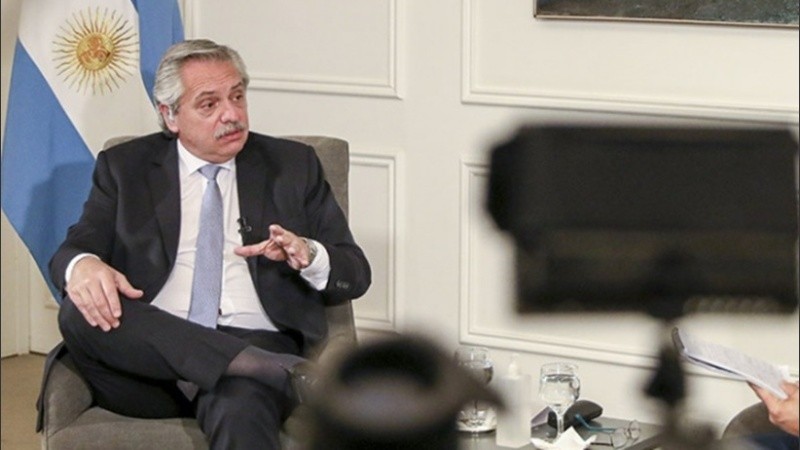 El presidente dio este lunes una nueva entrevista televisiva.