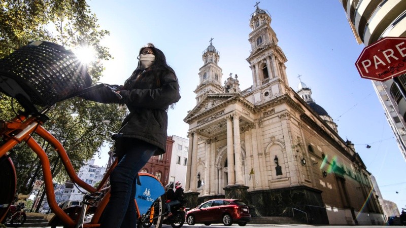La histórica Catedral Nuestra Señora del Rosario ubicada en Córdoba y Buenos Aires.