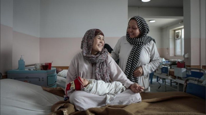 Así era en un día normal la maternidad atacada en Kabul.
