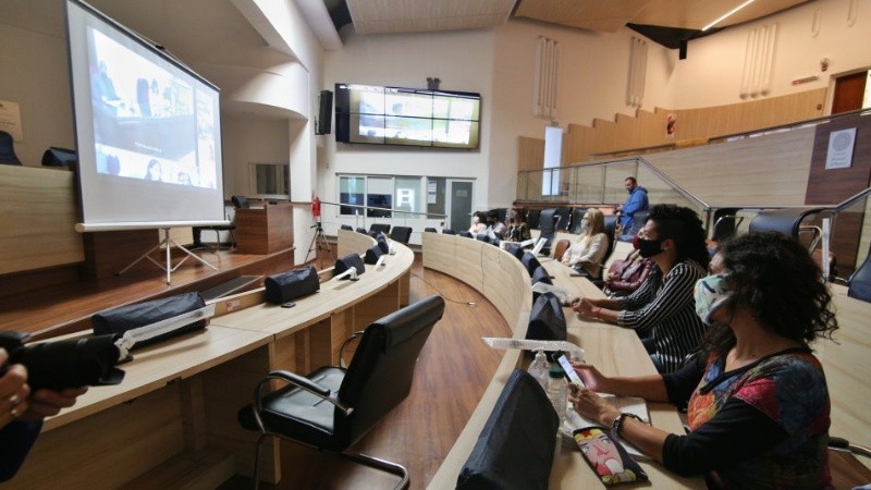 La sentencia se siguió de forma online desde el Concejo.