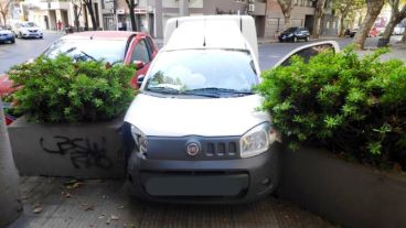 Así quedó el Fiat.