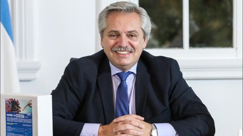 Alberto Fernández publicó el mensaje este domingo en las redes sociales.