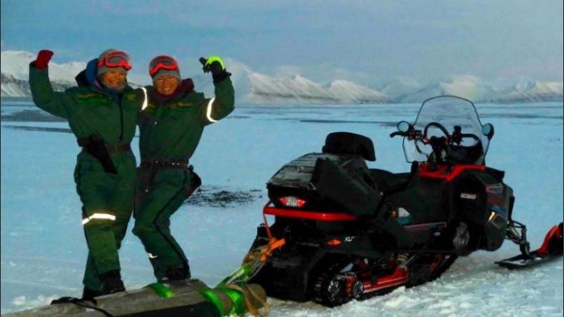 El viaje de Sorby y de Strom es la primera expedición sin ningún miembro varón.