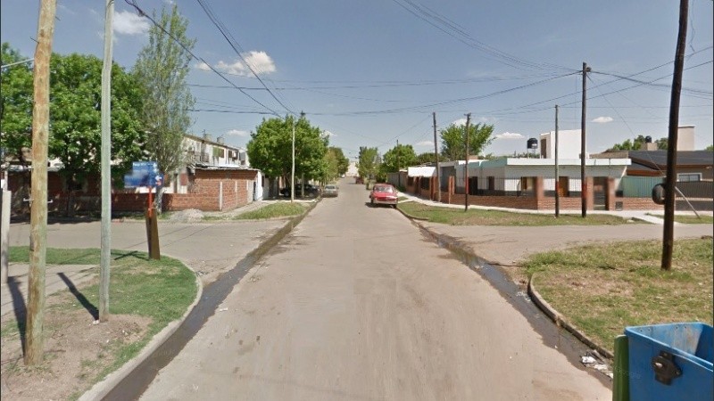 La zona de Palo Borracho y Sánchez de Loria, donde se repiten los ataques.