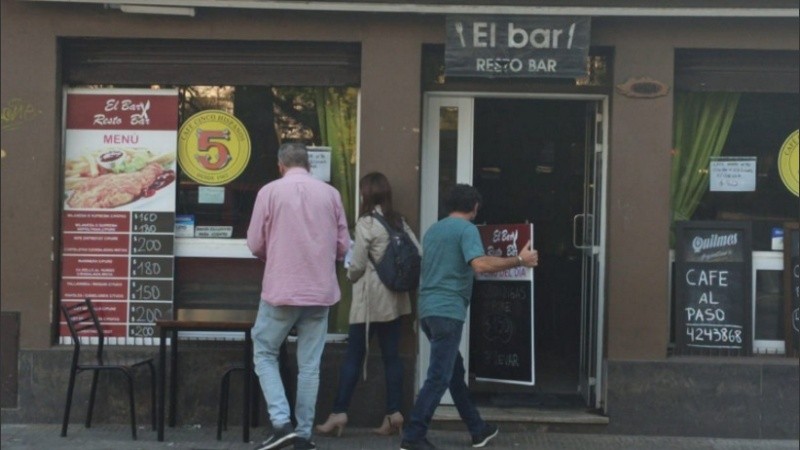 Los clientes compraban el 